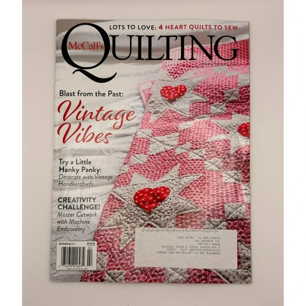 Quilting Magazine Lot of 7 American Patchwork McCall's 2007-2024 Patterns